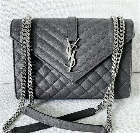 grey ysl bag|ysl saint laurent bag.